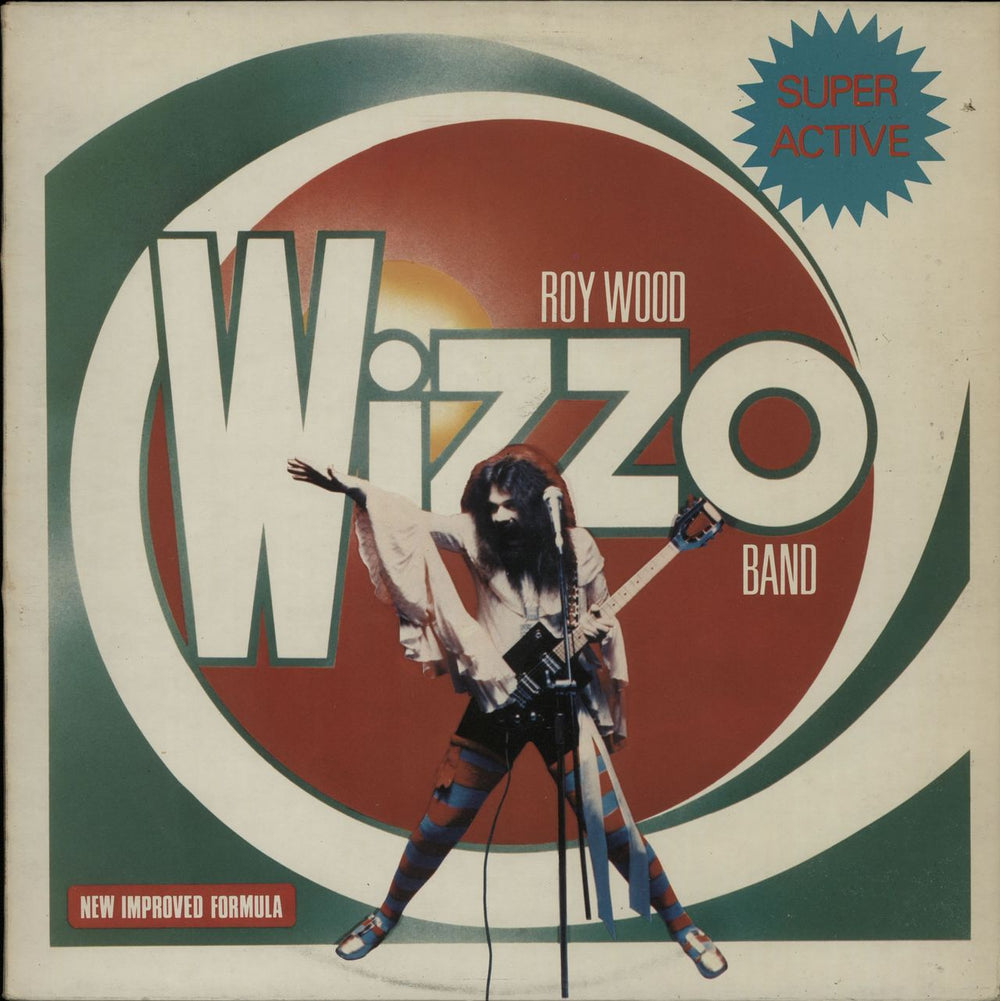 Roy Wood Super Active Wizzo UK vinyl LP album (LP record) K56388