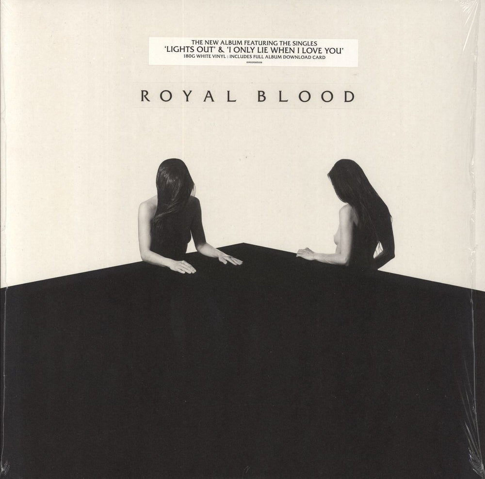 Royal Blood How Did We Get So Dark? - 180gram White Vinyl + Shrink UK vinyl LP album (LP record) 0190295831141