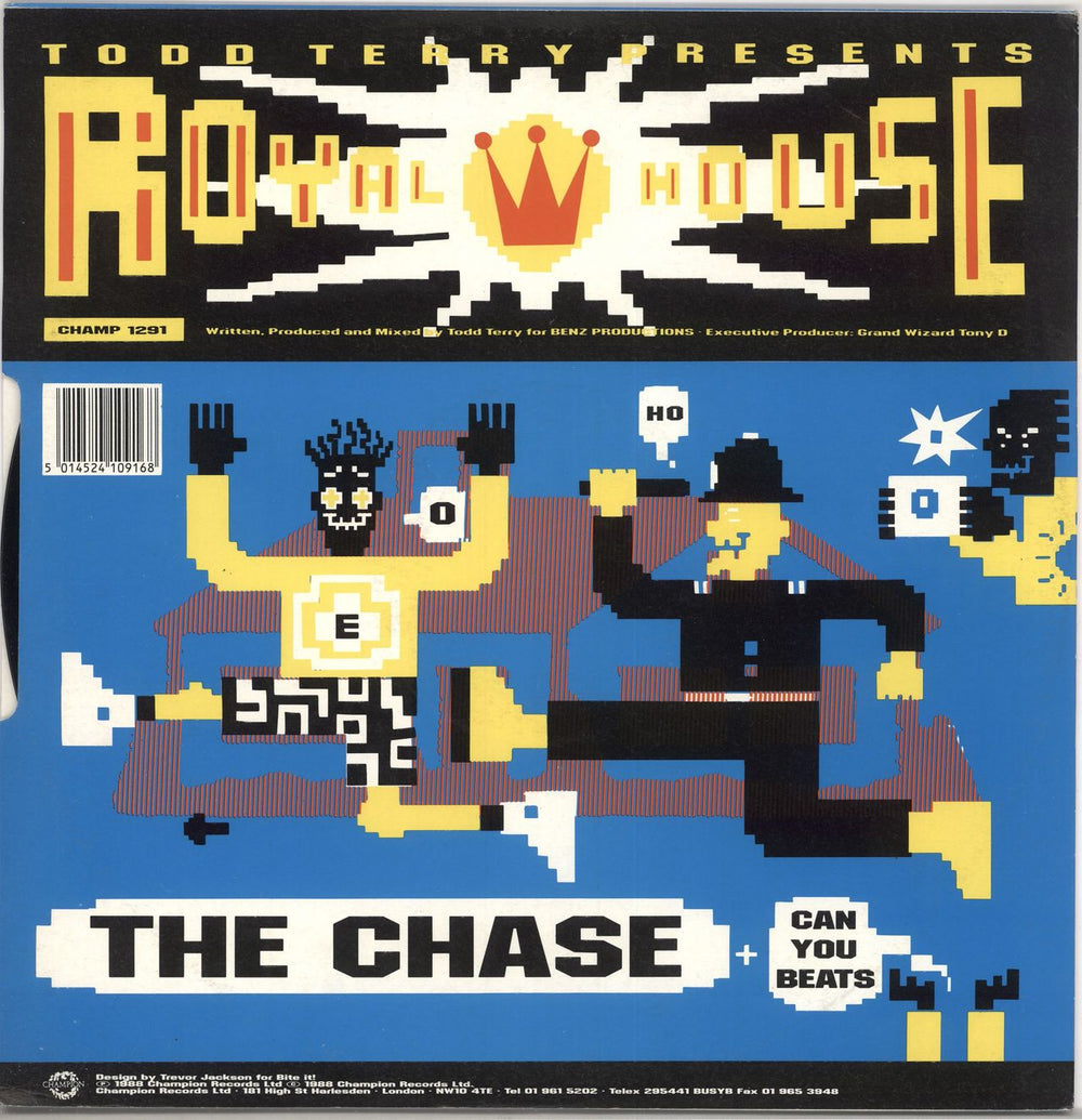 Royal House Yeah Buddy / The Chase UK 12" vinyl single (12 inch record / Maxi-single)