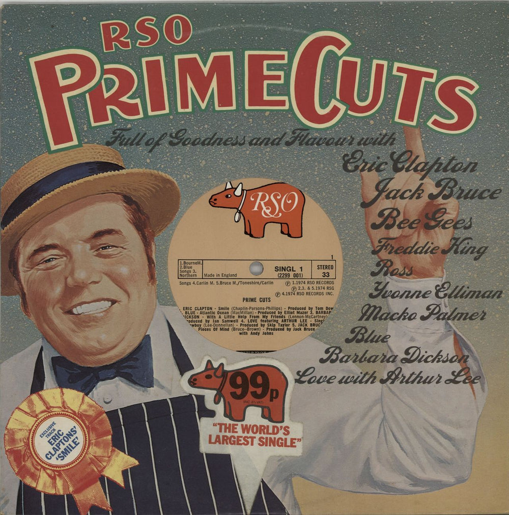 RSO Records RSO Prime Cuts UK 10" vinyl single (10 inch record) SINGL1