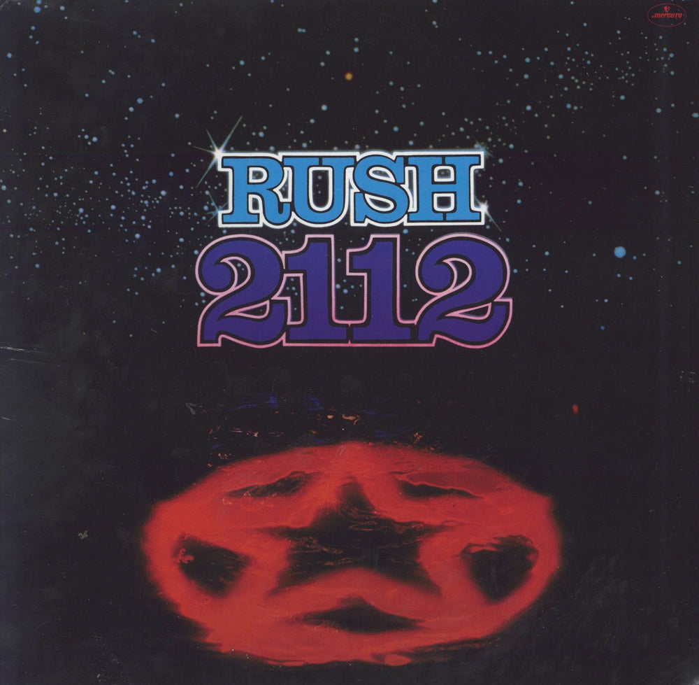 Rush 2112 (Twenty One Twelve): Hologram Edition - 180gm Blue Vinyl - Sealed US vinyl LP album (LP record) B0022371-01