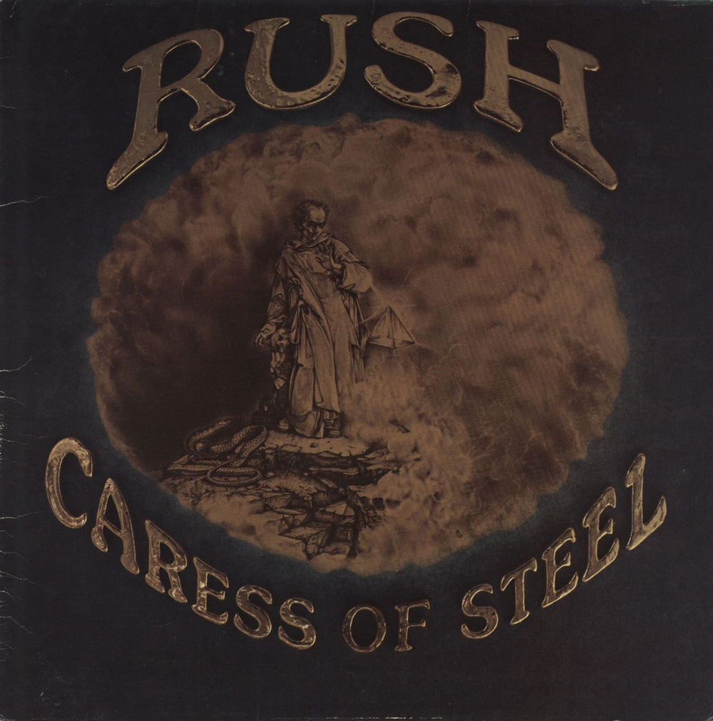 Rush Caress Of Steel - EX US vinyl LP album (LP record) SRM-1-1046