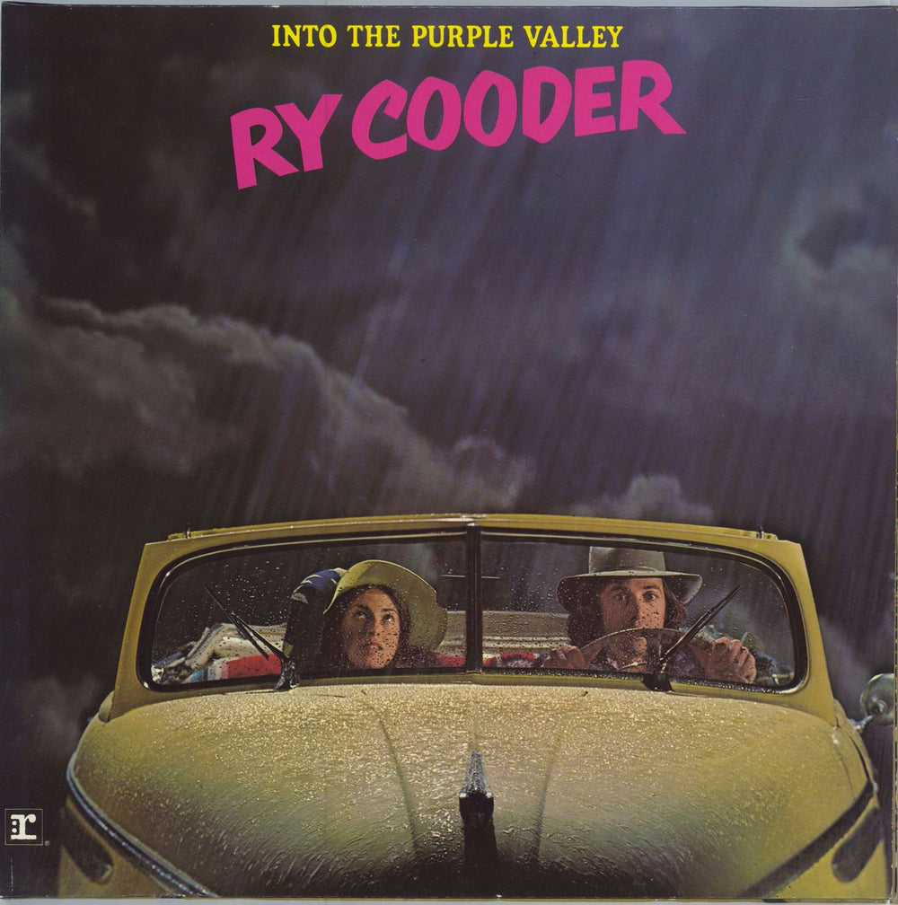 Ry Cooder Into The Purple Valley German vinyl LP album (LP record) REP44142