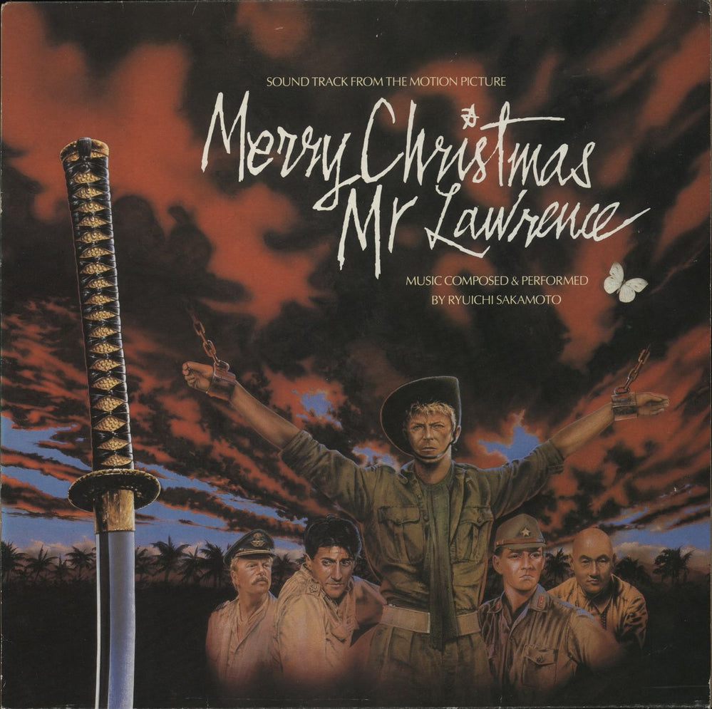 Ryuichi Sakamoto Merry Christmas Mr Lawrence UK vinyl LP album (LP record) V2276