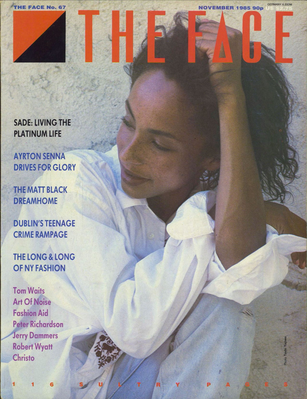 Sade The Face - April 1984 & November 1985 UK magazine