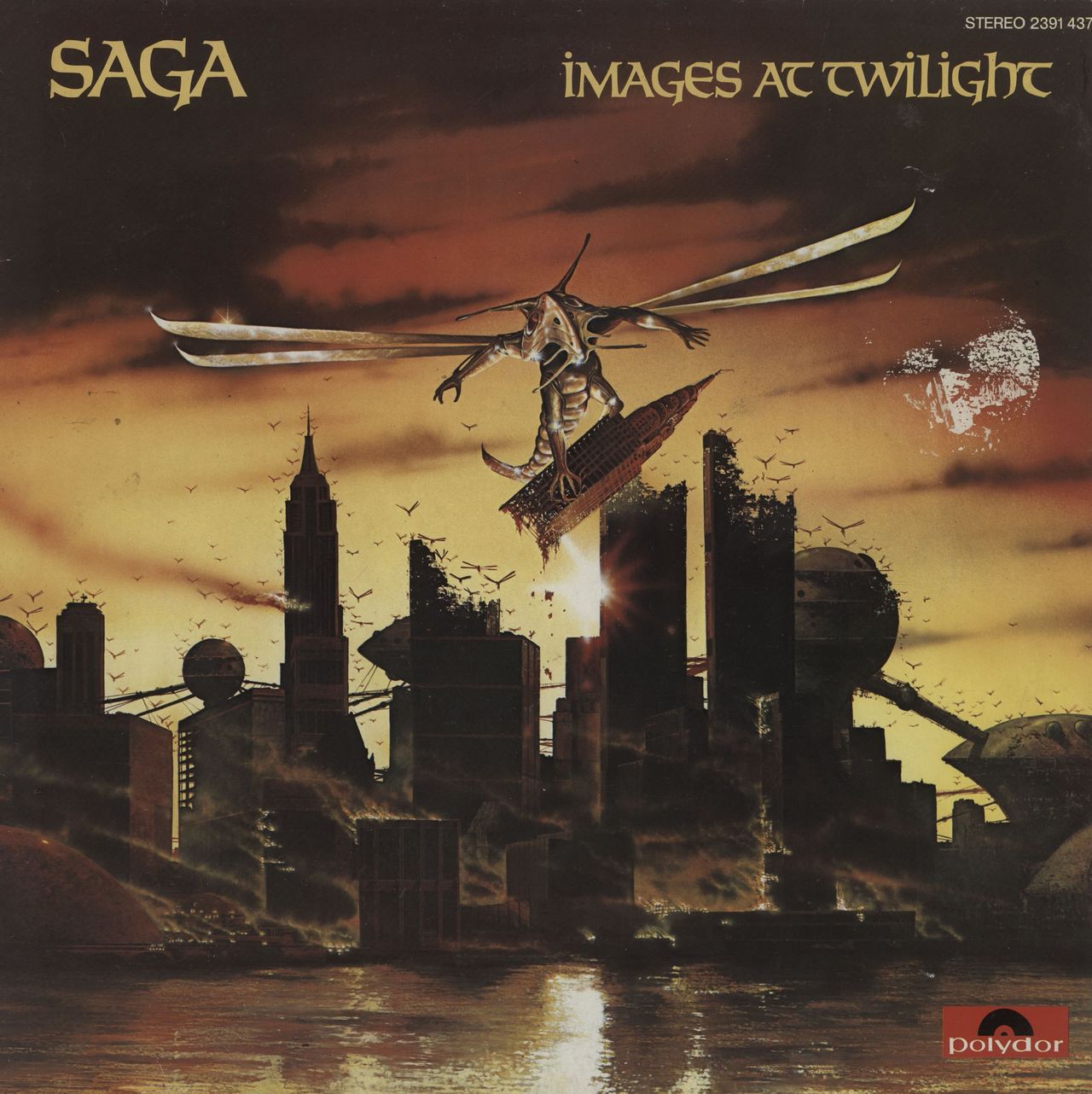 Saga Images At Twilight UK vinyl LP album (LP record) 2391437