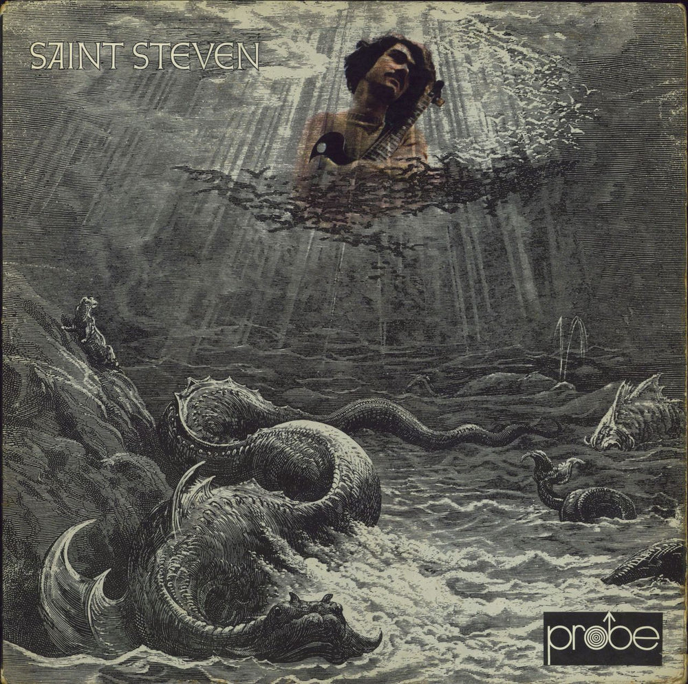 Saint Steven Saint Steven UK vinyl LP album (LP record) SPB1005