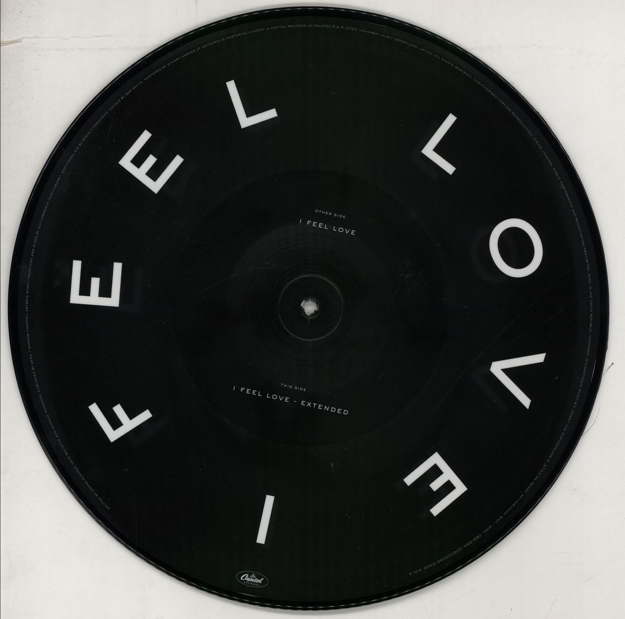 Sam Smith I Feel Love UK 12" vinyl single (12 inch record / Maxi-single) XCM12IF766229