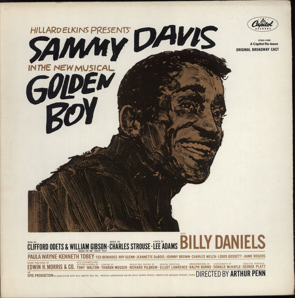 Sammy Davis Jr Golden Boy US vinyl LP album (LP record) STAO-11655