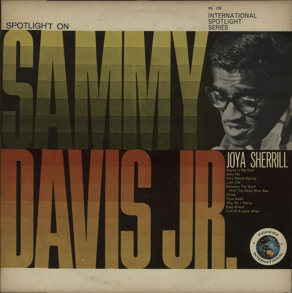 Sammy Davis Jr Spotlight On Sammy Davis Jr. And Joya Sherrill UK vinyl LP album (LP record) PR-109