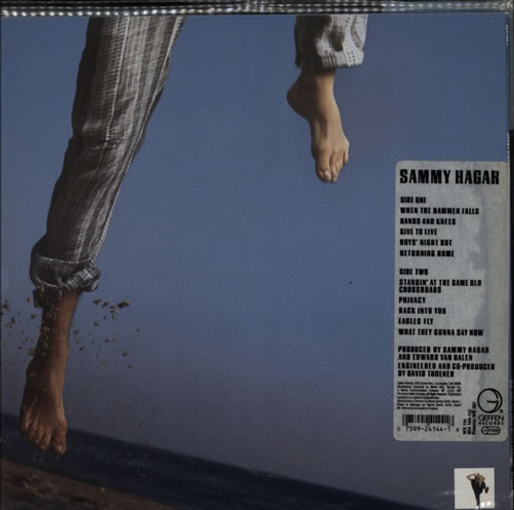 Sammy Hagar Sammy Hagar - stickered shrink UK vinyl LP album (LP record) HGALPSA567388