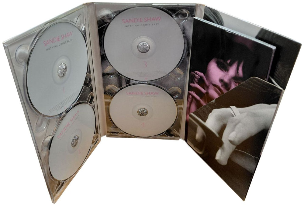 Sandie Shaw Nothing Comes Easy UK 4-CD album set SDI4CNO307152