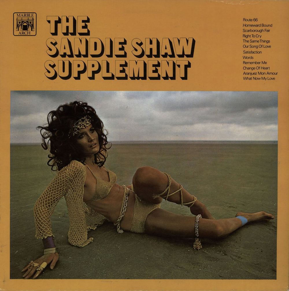 Sandie Shaw The Sandie Shaw Supplement UK vinyl LP album (LP record) MALS1164