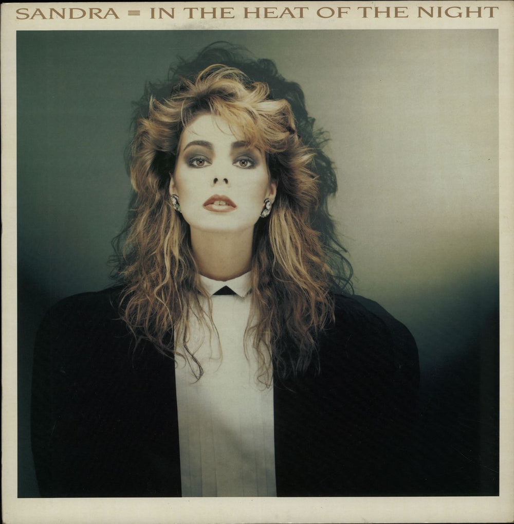 Sandra In The Heat Of The Night UK 12" vinyl single (12 inch record / Maxi-single) TEN113-12