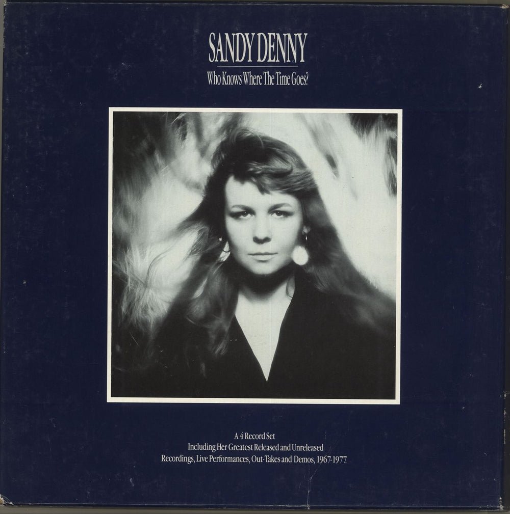 Sandy Denny Who Knows Where The Time Goes? - EX US Vinyl Box Set HNBX5301