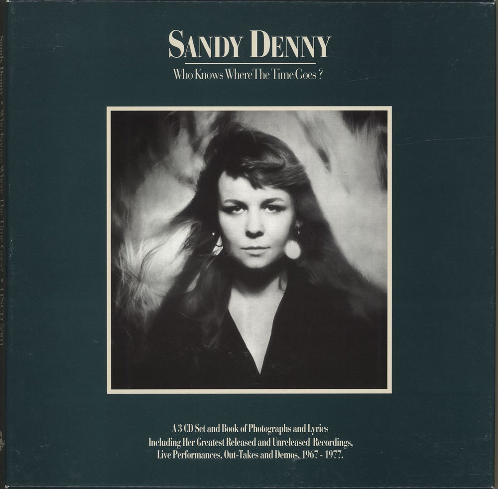 Sandy Denny Who Knows Where The Time Goes US CD Album Box Set HNCD5301