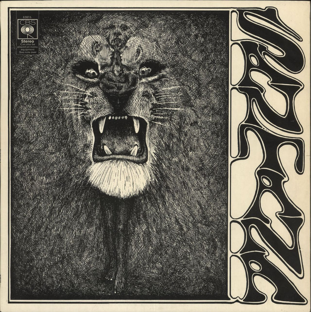 Santana Santana - 1st - EX UK vinyl LP album (LP record) 63815
