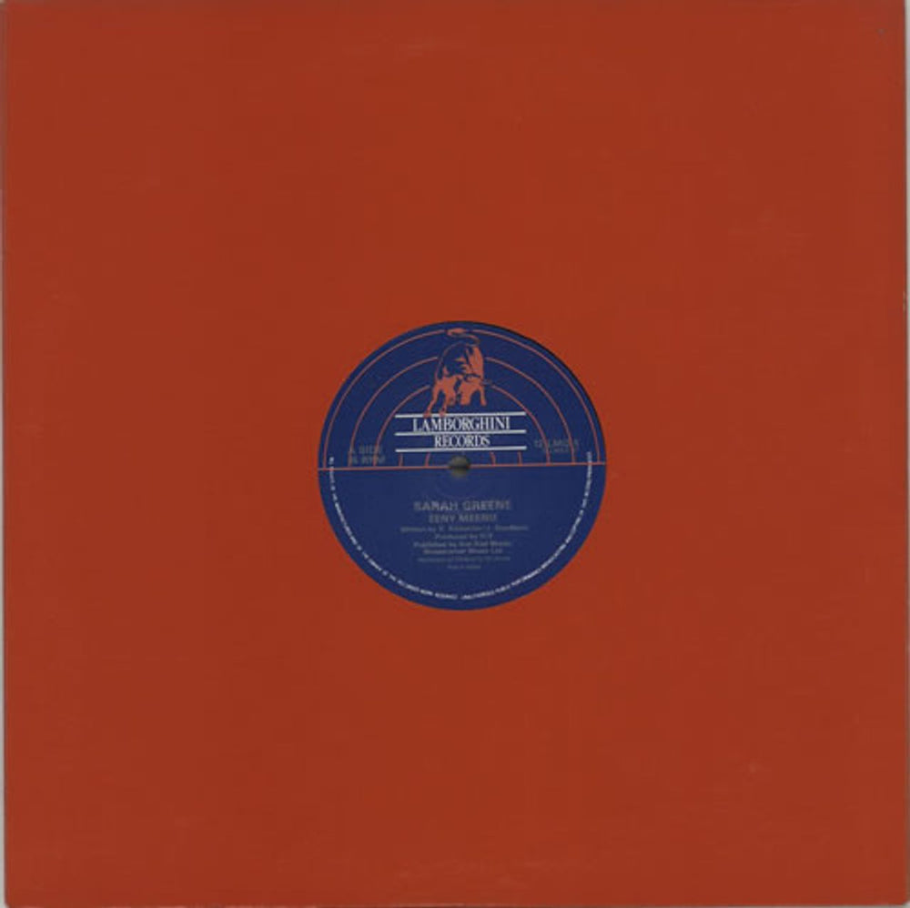 Sarah Greene Eeny Meenie UK 12" vinyl single (12 inch record / Maxi-single) 12LMG5