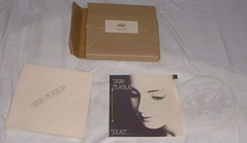 Sarah McLachlan Solace - Cardboard Outer US Promo CD album (CDLP) ARCD-18631-2DJ