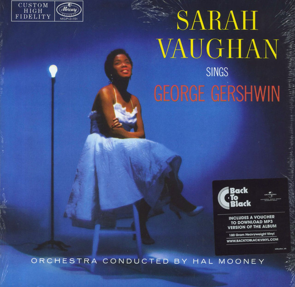 Sarah Vaughan Sarah Vaughan Sings George Gershwin - 180gm UK 2-LP vinyl record set (Double LP Album) 00602567020240