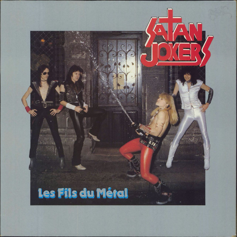 Satan Jokers Les Fils Du Métal French vinyl LP album (LP record) 812035-1