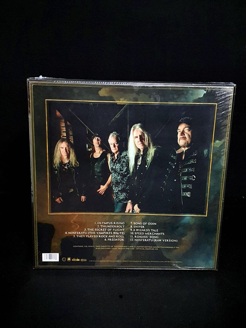 Saxon Thunderbolt - sealed UK box set SAXBXTH760545