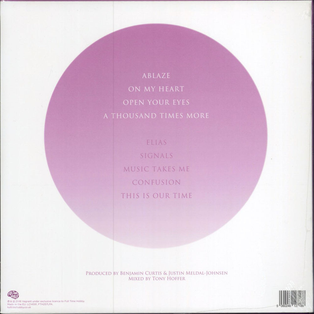 School Of Seven Bells SVIIB - Purple - Sealed UK vinyl LP album (LP record) 5060246127188