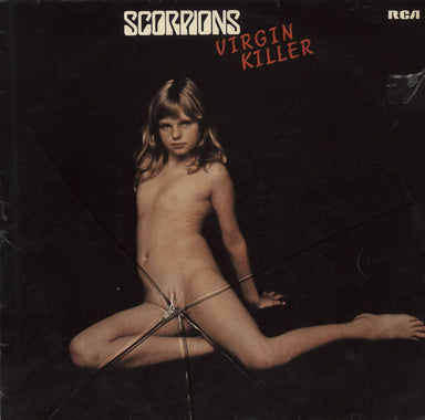 Scorpions Virgin Killer - VG German vinyl LP album (LP record) PPL1-4225