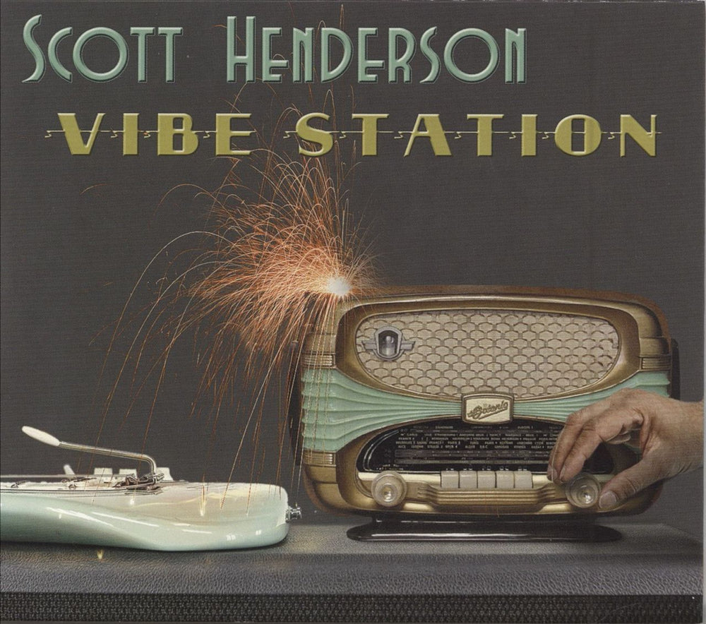 Scott Henderson Vibe Station US CD album (CDLP) NONE