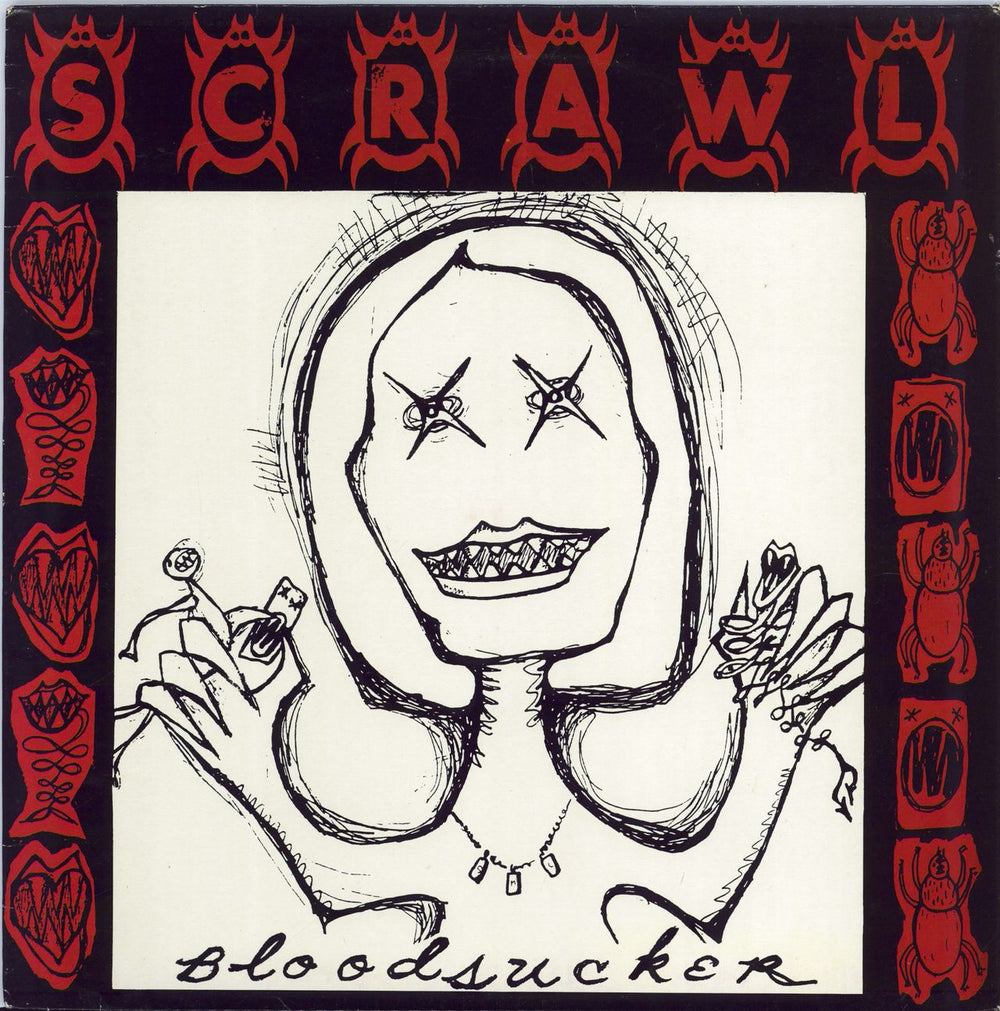 Scrawl Bloodsucker US 12" vinyl single (12 inch record / Maxi-single) SMR17V