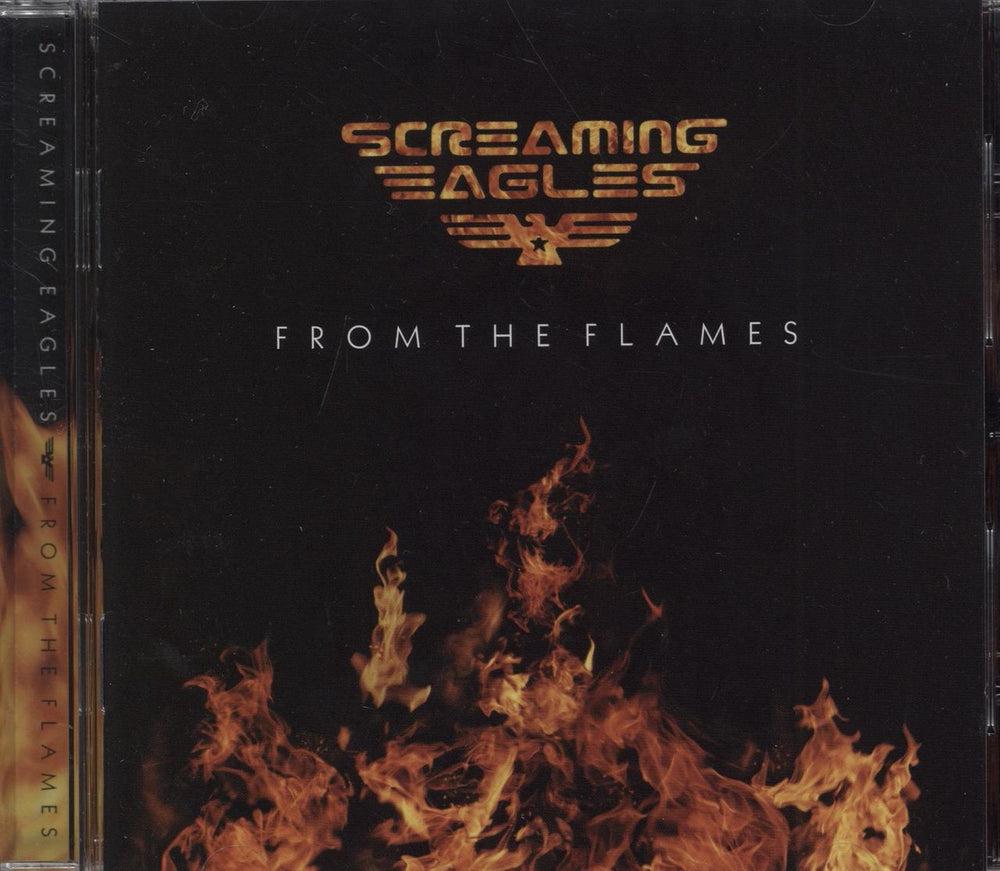 Screaming Eagles From The Flames - Fully Autographed UK CD album (CDLP)