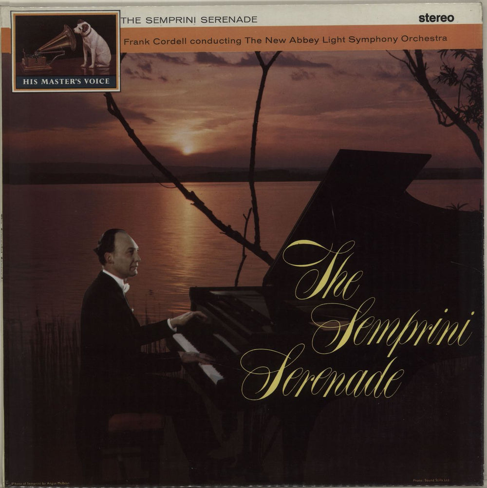 Semprini The Semprini Serenade UK vinyl LP album (LP record) CSD1433