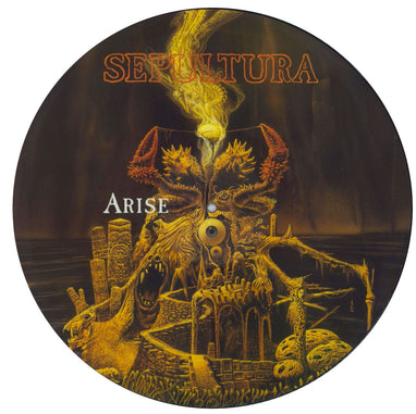 Sepultura Arise UK picture disc LP (vinyl picture disc album) RO93288