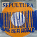 Sepultura Slave New World - Orange Vinyl - Autographed UK 10" vinyl single (10 inch record) SEP10SL771014