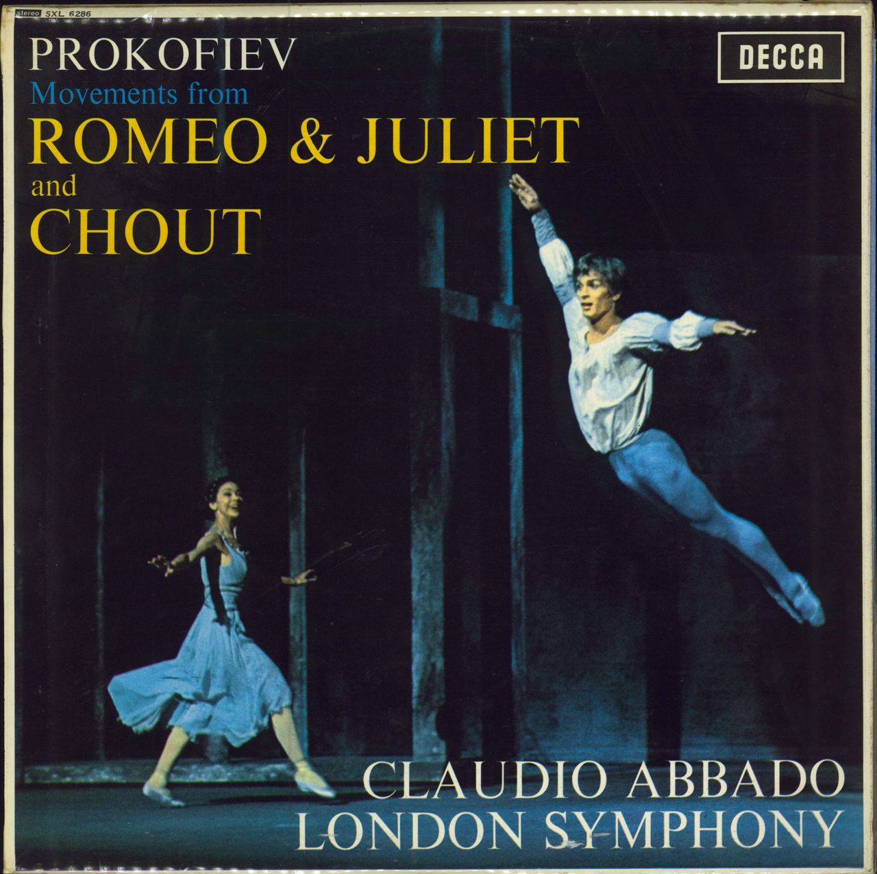 Sergei Prokofiev Movements From Romeo & Juliet And Chout UK vinyl LP album (LP record) SXL6286