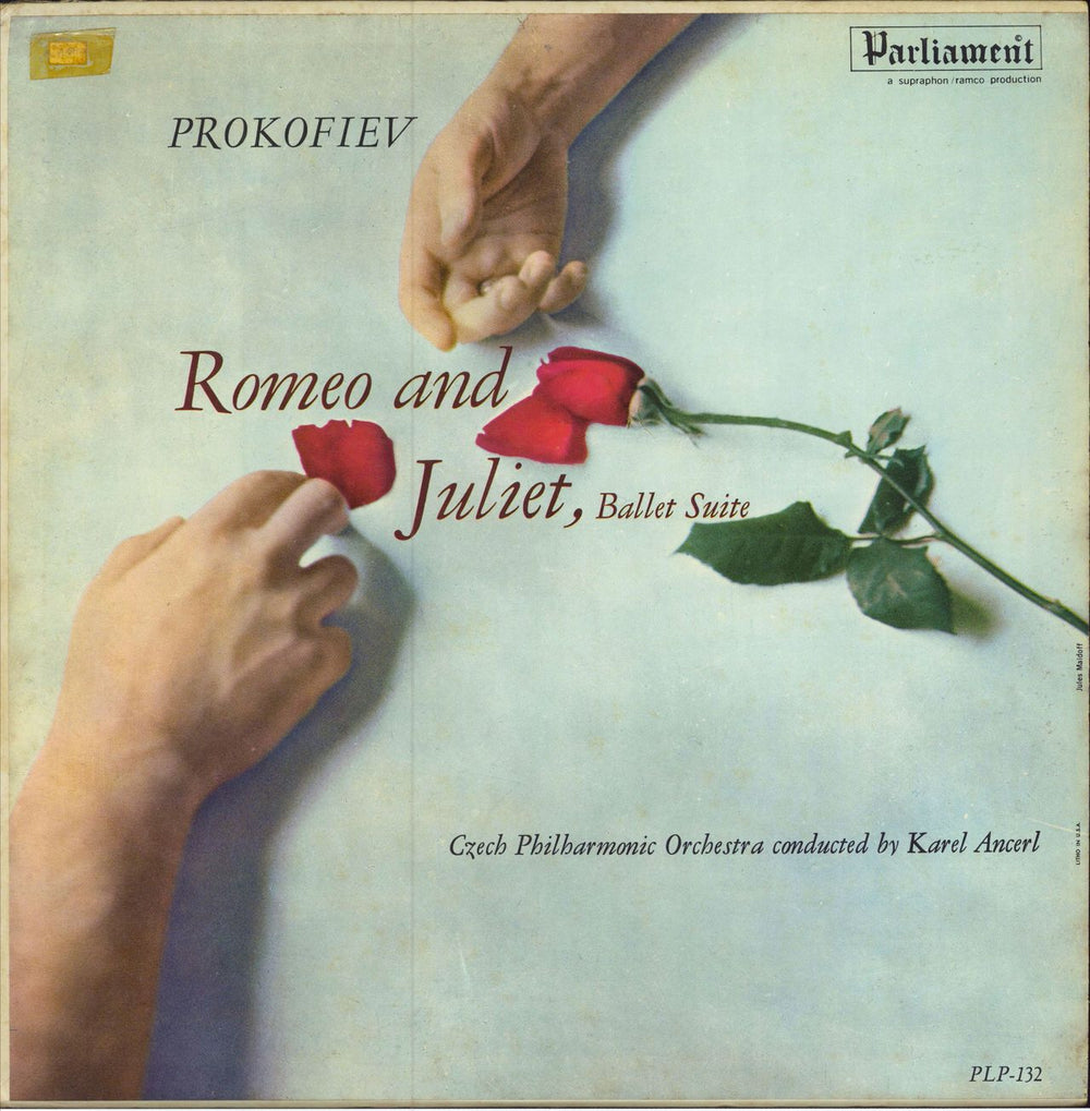 Sergei Prokofiev Romeo And Juliet, Ballet Suite US vinyl LP album (LP record) PLP-132