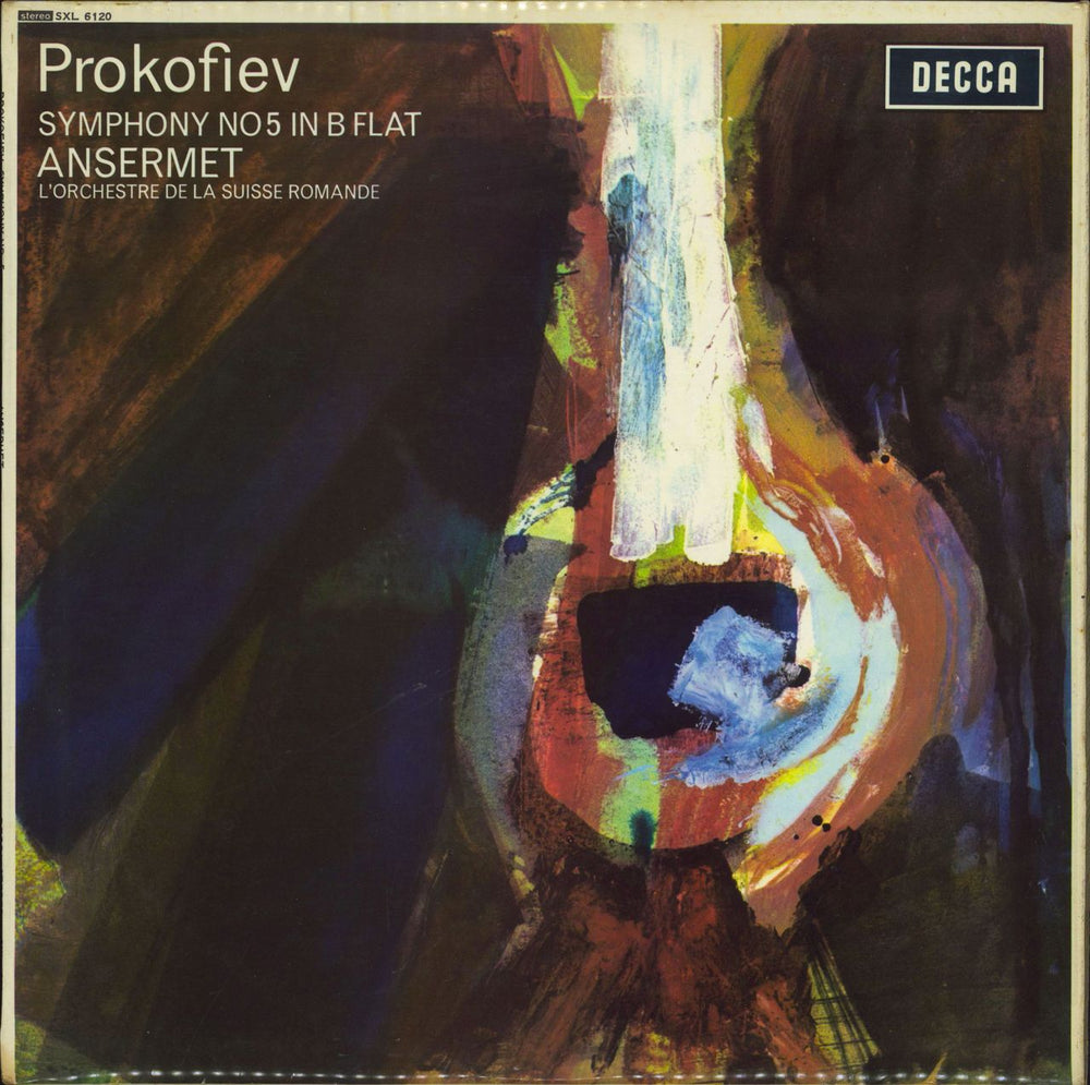 Sergei Prokofiev Symphony No. 5 in B Flat, Op.100 - 1st UK vinyl LP album (LP record) SXL6120