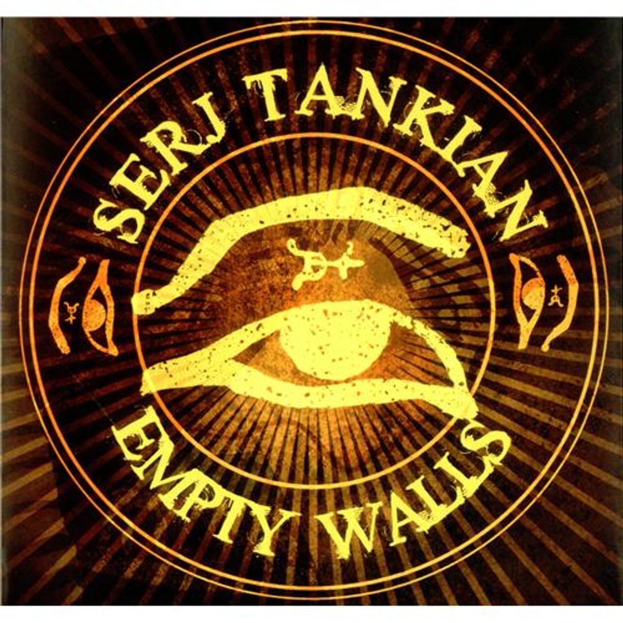 Serj Tankian Empty Walls - Yellow Vinyl UK 7" vinyl single (7 inch record / 45) W784