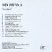 Sex Pistols Jubilee - The Best Of UK Promo CD album (CDLP) CDV2961