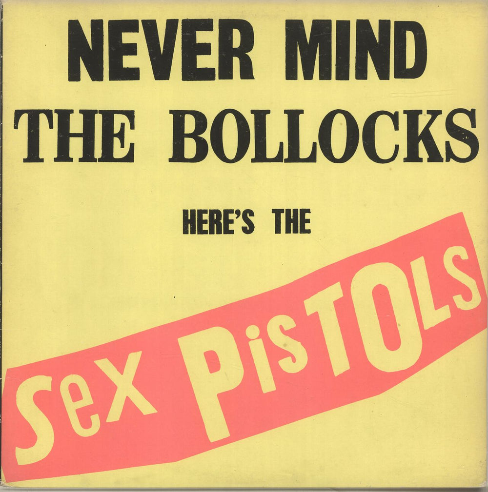 Sex Pistols Never Mind The Bollocks - 2nd - Mint UK vinyl LP album (LP record) V2086