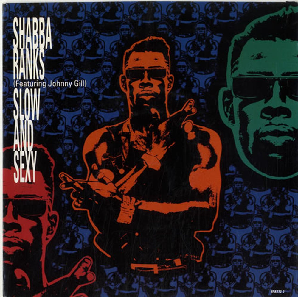Shabba Ranks Slow And Sexy Dutch vinyl LP album (LP record) 6587727