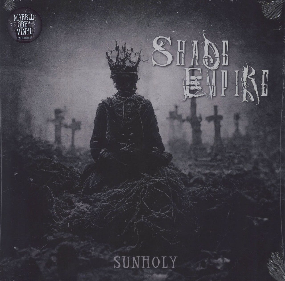 Shade Empire Sunholy - Grey Marbled Vinyl - Sealed UK 2-LP vinyl record set (Double LP Album) CNDL800062P