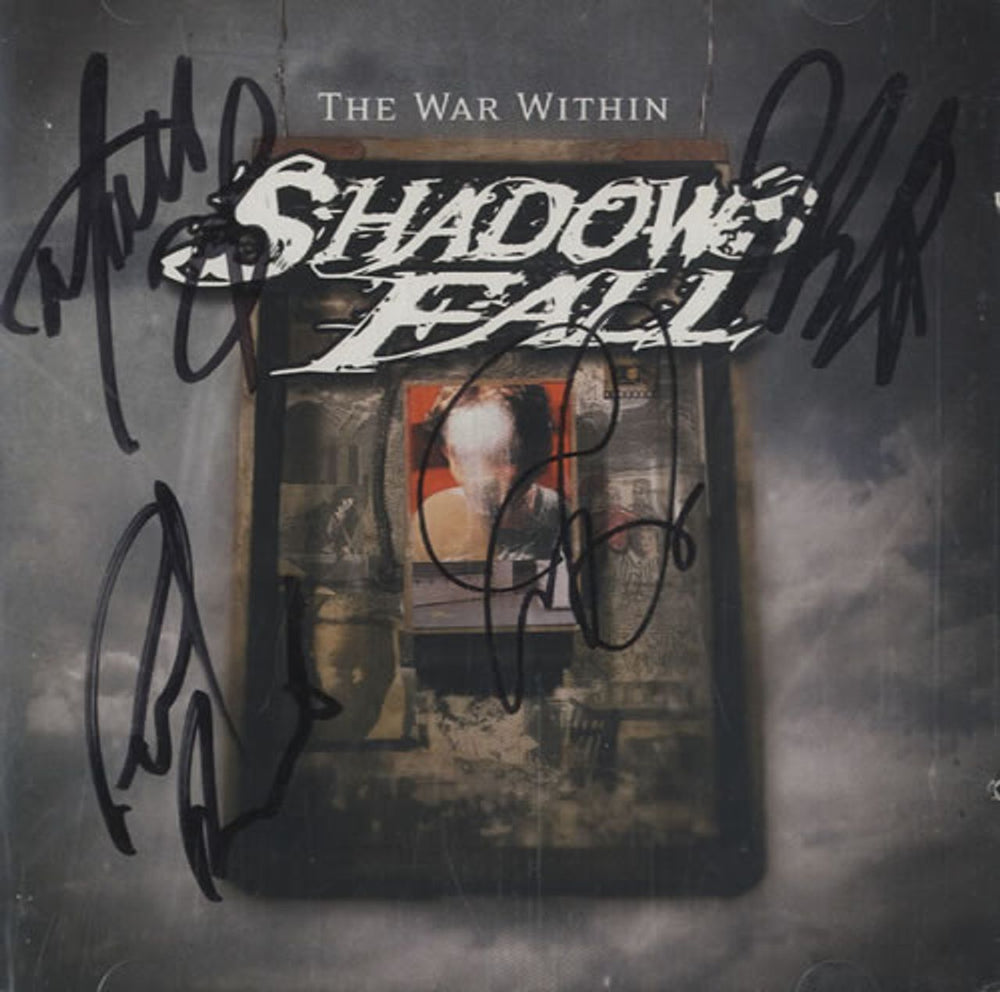 Shadows Fall The War Within - Autographed US 2 CD album set (Double CD) CMR8228-2