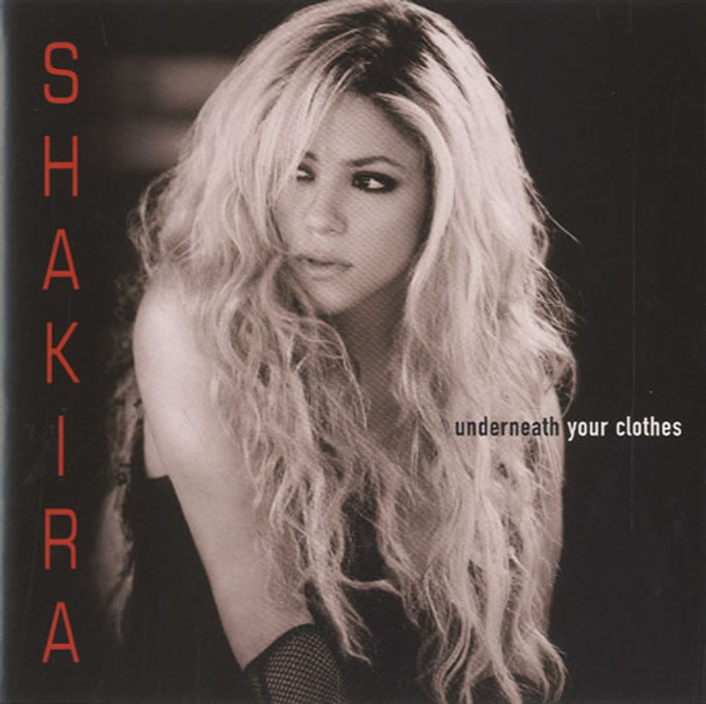 Shakira Underneath Your Clothes US Promo CD single (CD5 / 5") ESK56735