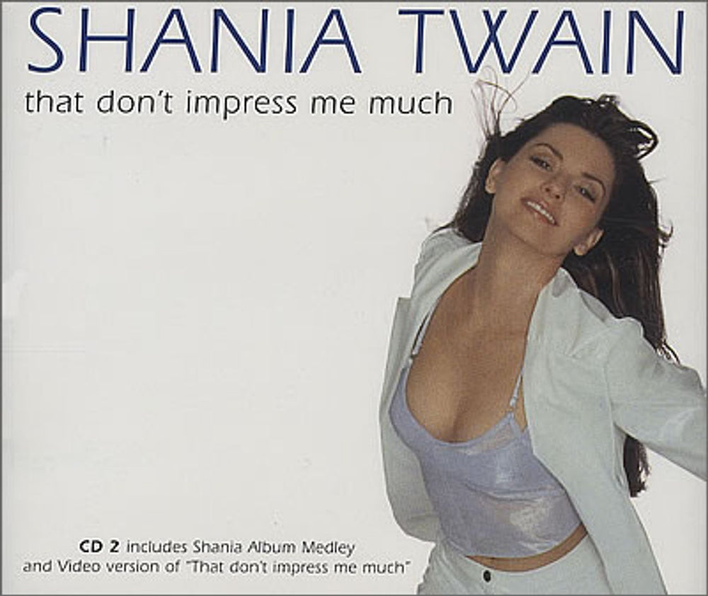 Shania Twain That Don't Impress Me Much - Part 2 UK CD single (CD5 / 5") 8707592