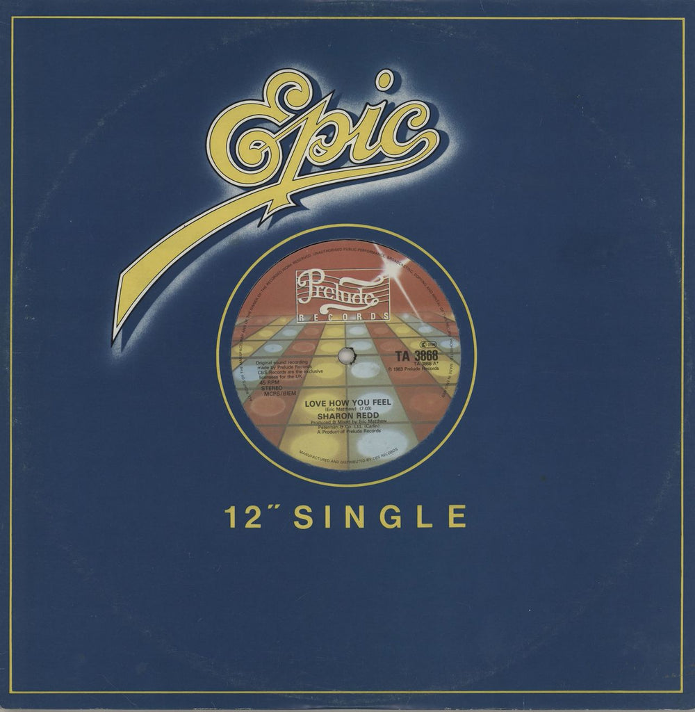 Sharon Redd Love How You Feel UK 12" vinyl single (12 inch record / Maxi-single) TA3868