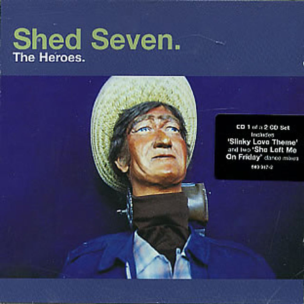 Shed Seven The Heroes UK CD single (CD5 / 5") 569917-2