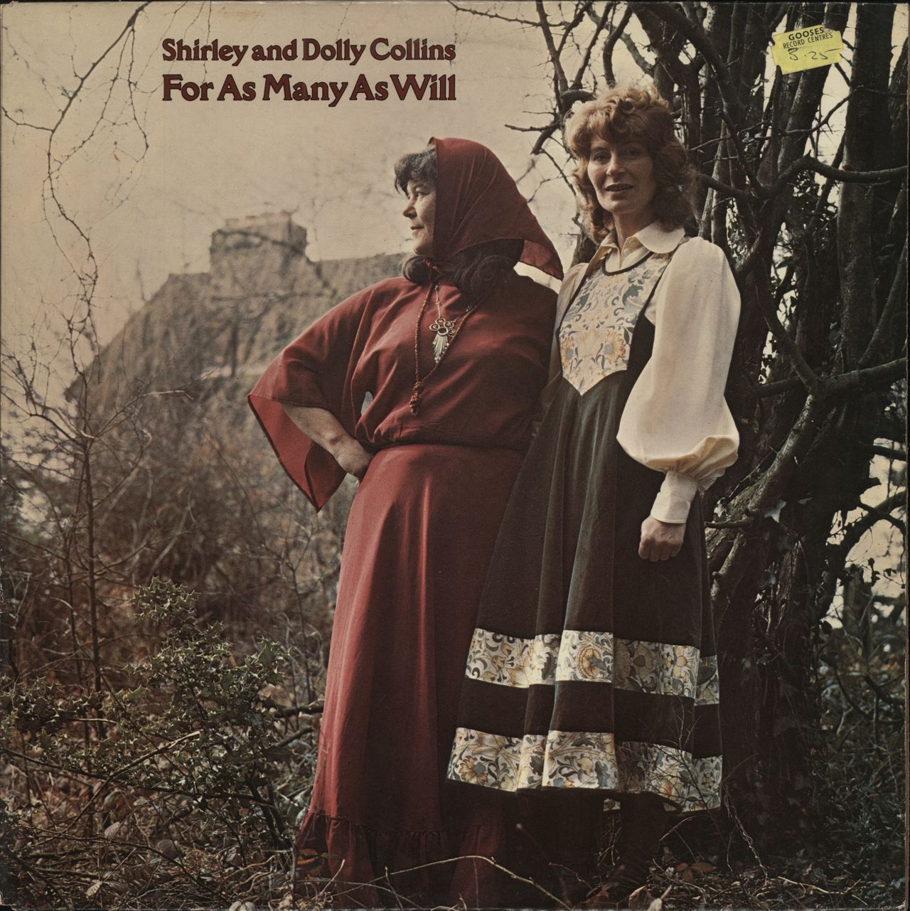 Shirley & Dolly Collins For As Many As Will UK vinyl LP album (LP record) 12TS380