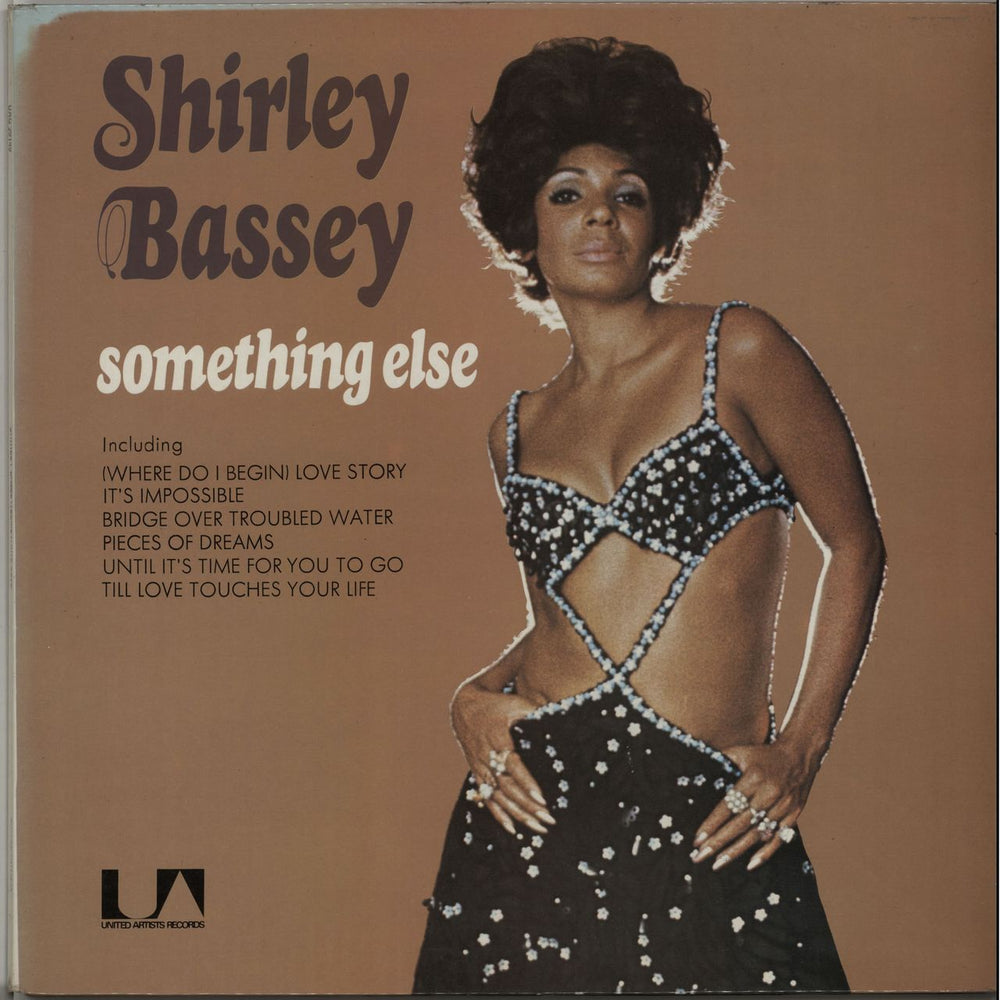 Shirley Bassey Something Else UK vinyl LP album (LP record) UAG29149