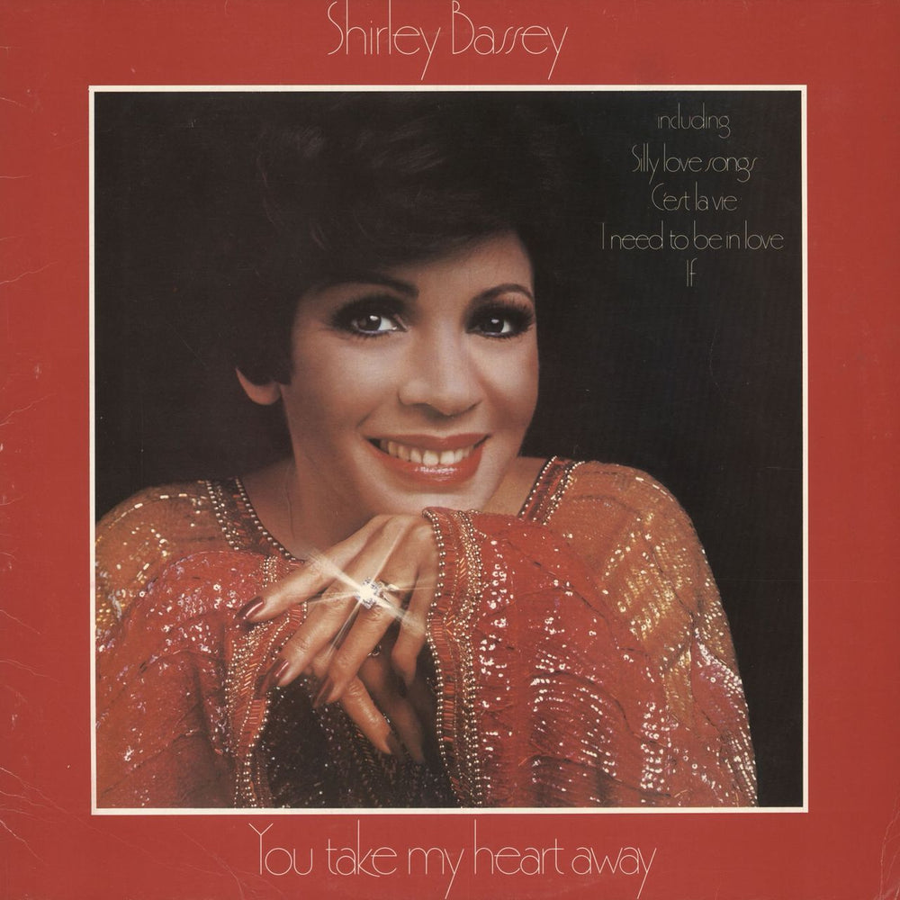 Shirley Bassey You Take My Heart Away UK vinyl LP album (LP record) UAS30037